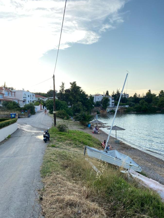 Seaside One-Bedroom On Chalkis Esterno foto